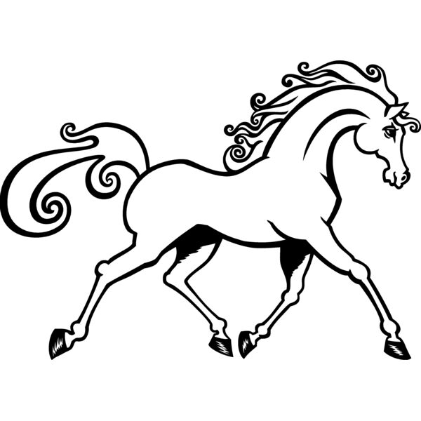 ES3horse05bw Thumbnail