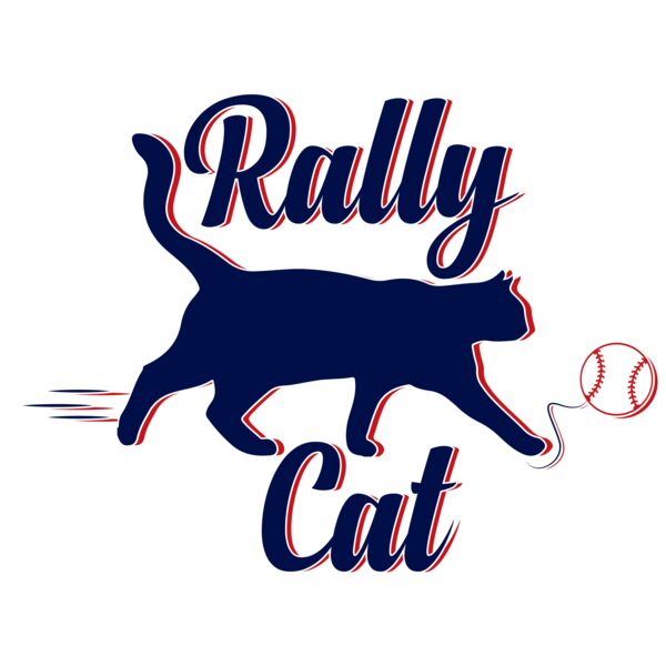 rally cat on red Thumbnail