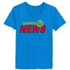 Ladies’  Junior Fine Jersey V-Neck Longer Length T-Shirt Thumbnail