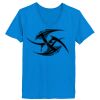 Ladies’  Junior Fine Jersey V-Neck Longer Length T-Shirt Thumbnail