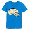 Ladies’  Junior Fine Jersey V-Neck Longer Length T-Shirt Thumbnail