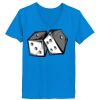 Ladies’  Junior Fine Jersey V-Neck Longer Length T-Shirt Thumbnail