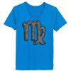 Ladies’  Junior Fine Jersey V-Neck Longer Length T-Shirt Thumbnail