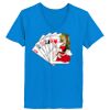 Ladies’  Junior Fine Jersey V-Neck Longer Length T-Shirt Thumbnail