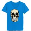 Ladies’  Junior Fine Jersey V-Neck Longer Length T-Shirt Thumbnail