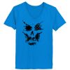 Ladies’  Junior Fine Jersey V-Neck Longer Length T-Shirt Thumbnail