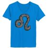 Ladies’  Junior Fine Jersey V-Neck Longer Length T-Shirt Thumbnail