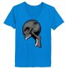 Ladies’  Junior Fine Jersey V-Neck Longer Length T-Shirt Thumbnail