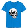 Ladies’  Junior Fine Jersey V-Neck Longer Length T-Shirt Thumbnail