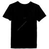 Ladies’  Junior Fine Jersey V-Neck Longer Length T-Shirt Thumbnail