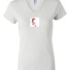 Women's Short Sleeve V-Neck T-Shirt Thumbnail