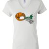 Women's Short Sleeve V-Neck T-Shirt Thumbnail