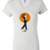 Women's Short Sleeve V-Neck T-Shirt Thumbnail