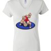 Women's Short Sleeve V-Neck T-Shirt Thumbnail