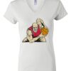 Women's Short Sleeve V-Neck T-Shirt Thumbnail