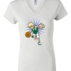 Women's Short Sleeve V-Neck T-Shirt Thumbnail