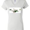 Women's Short Sleeve V-Neck T-Shirt Thumbnail