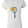 Women's Short Sleeve V-Neck T-Shirt Thumbnail