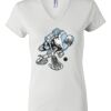 Women's Short Sleeve V-Neck T-Shirt Thumbnail