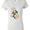 Women's Short Sleeve V-Neck T-Shirt Thumbnail