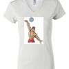 Women's Short Sleeve V-Neck T-Shirt Thumbnail