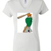 Women's Short Sleeve V-Neck T-Shirt Thumbnail