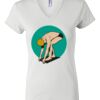 Women's Short Sleeve V-Neck T-Shirt Thumbnail