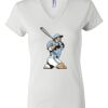 Women's Short Sleeve V-Neck T-Shirt Thumbnail