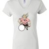 Women's Short Sleeve V-Neck T-Shirt Thumbnail