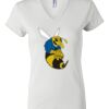 Women's Short Sleeve V-Neck T-Shirt Thumbnail