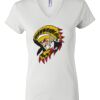 Women's Short Sleeve V-Neck T-Shirt Thumbnail