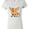 Women's Short Sleeve V-Neck T-Shirt Thumbnail