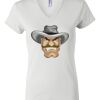 Women's Short Sleeve V-Neck T-Shirt Thumbnail