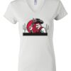 Women's Short Sleeve V-Neck T-Shirt Thumbnail