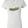 Women's Short Sleeve V-Neck T-Shirt Thumbnail