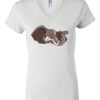 Women's Short Sleeve V-Neck T-Shirt Thumbnail