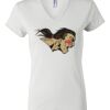 Women's Short Sleeve V-Neck T-Shirt Thumbnail