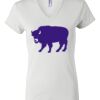 Women's Short Sleeve V-Neck T-Shirt Thumbnail