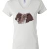 Women's Short Sleeve V-Neck T-Shirt Thumbnail