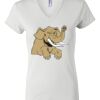 Women's Short Sleeve V-Neck T-Shirt Thumbnail