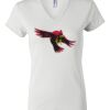 Women's Short Sleeve V-Neck T-Shirt Thumbnail