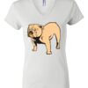 Women's Short Sleeve V-Neck T-Shirt Thumbnail