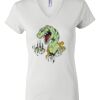 Women's Short Sleeve V-Neck T-Shirt Thumbnail