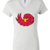 Women's Short Sleeve V-Neck T-Shirt Thumbnail