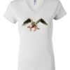 Women's Short Sleeve V-Neck T-Shirt Thumbnail