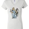 Women's Short Sleeve V-Neck T-Shirt Thumbnail