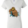 Women's Short Sleeve V-Neck T-Shirt Thumbnail