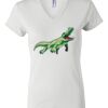 Women's Short Sleeve V-Neck T-Shirt Thumbnail