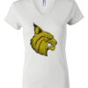 Women's Short Sleeve V-Neck T-Shirt Thumbnail