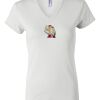 Women's Short Sleeve V-Neck T-Shirt Thumbnail